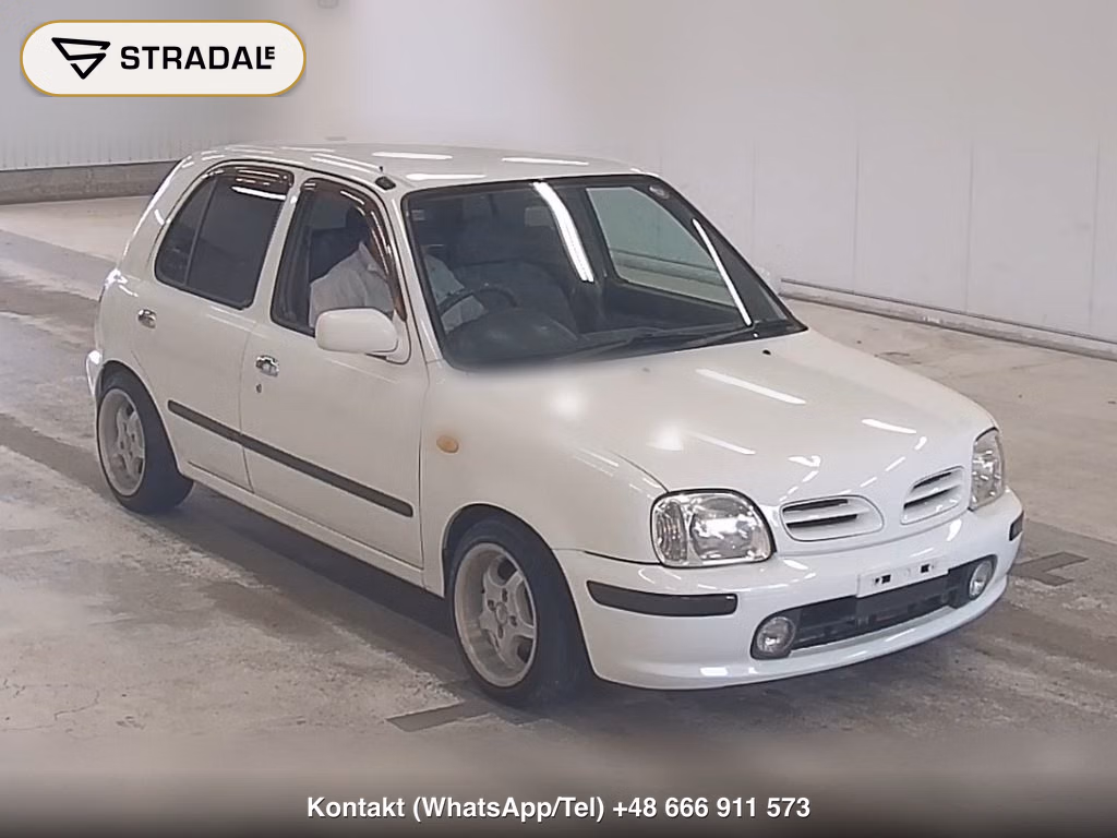 NISSAN MARCH 5D A SHARP 1998, aukcja z Japonii, zdjęcie 1