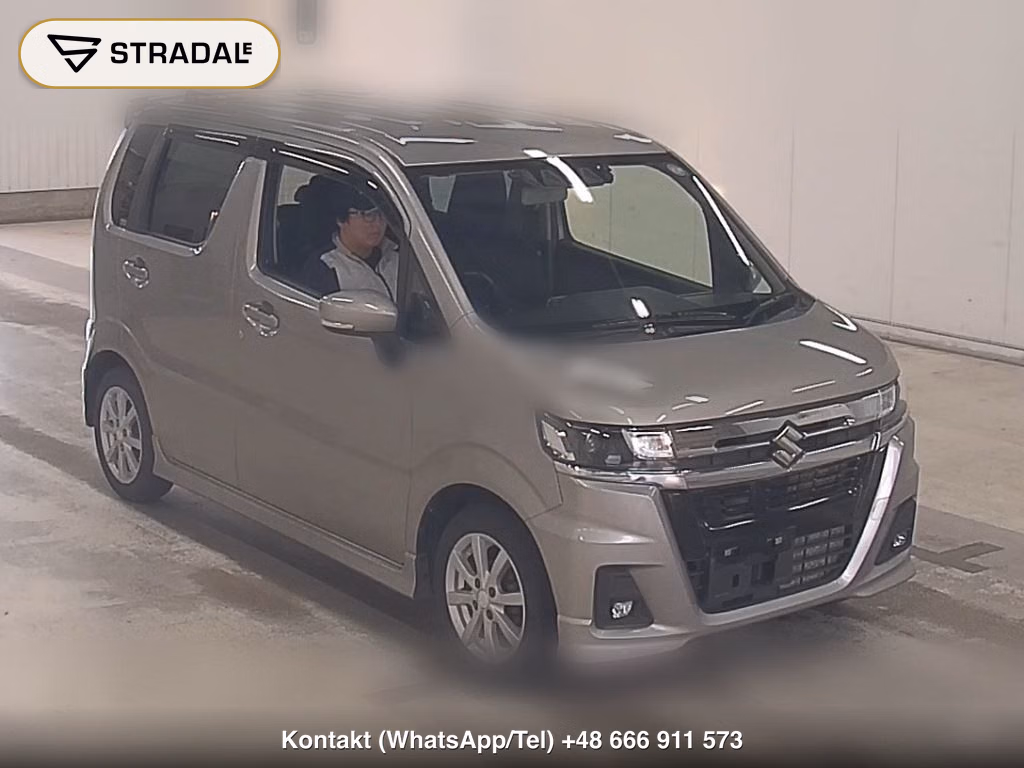 SUZUKI WAGON R CUSTOM Z 4WD HYBRID ZX 2023, aukcja z Japonii, zdjęcie 1
