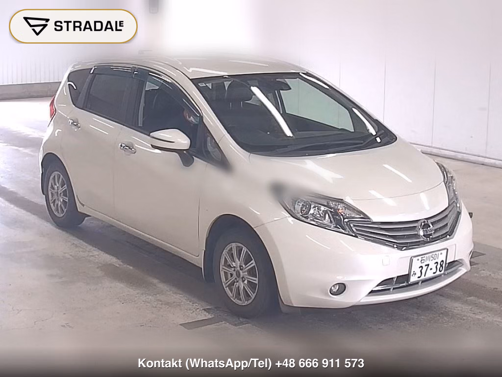 NISSAN NOTE MEDALIST 2015, aukcja z Japonii, zdjęcie 1