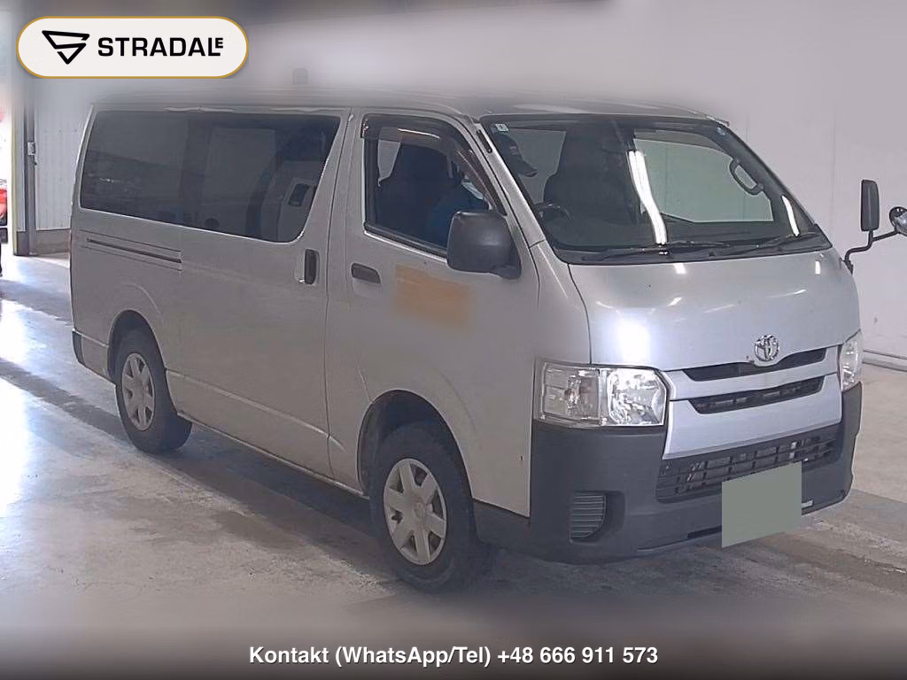 TOYOTA HIACE VAN 5D 4WD DX 2014, aukcja z Japonii, zdjęcie 1