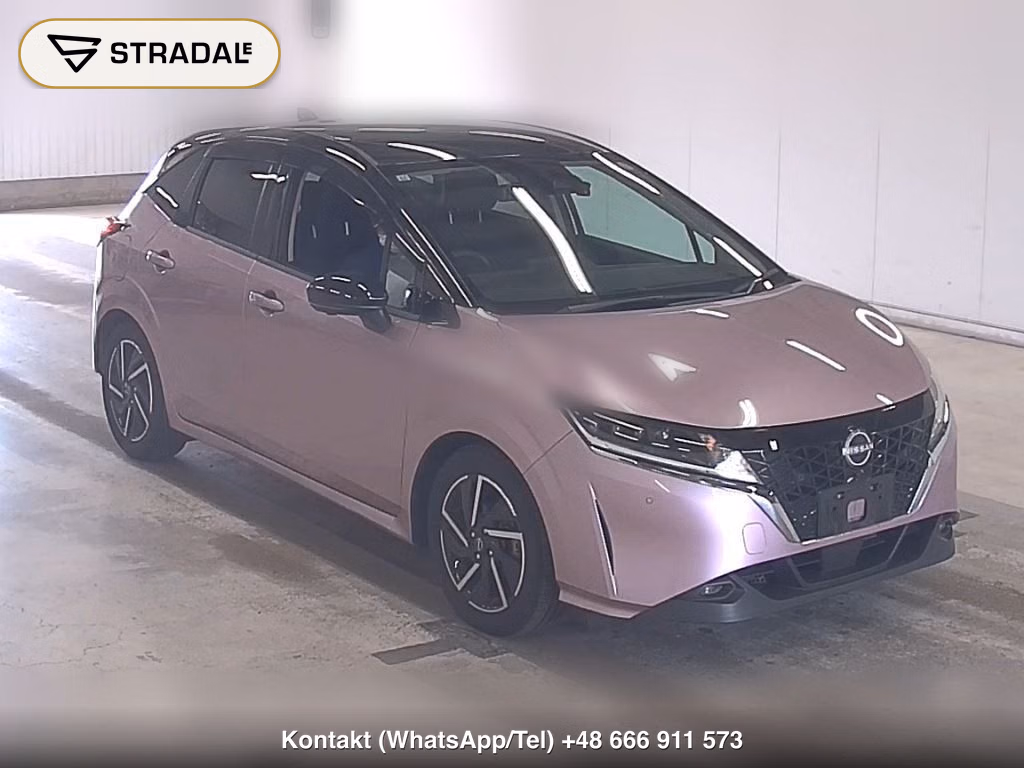 NISSAN NOTE 4WD X FOUR 2021, aukcja z Japonii, zdjęcie 1