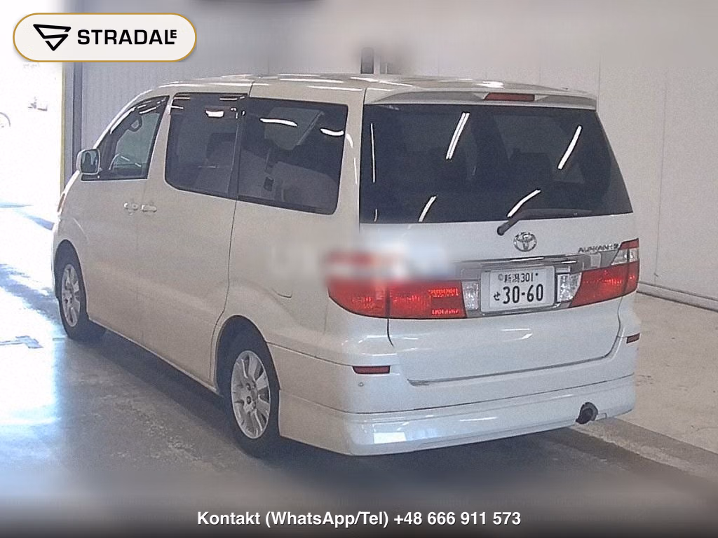 TOYOTA ALPHARD G AX TRESOR ALCANTARA VERSION, miniaturka 3