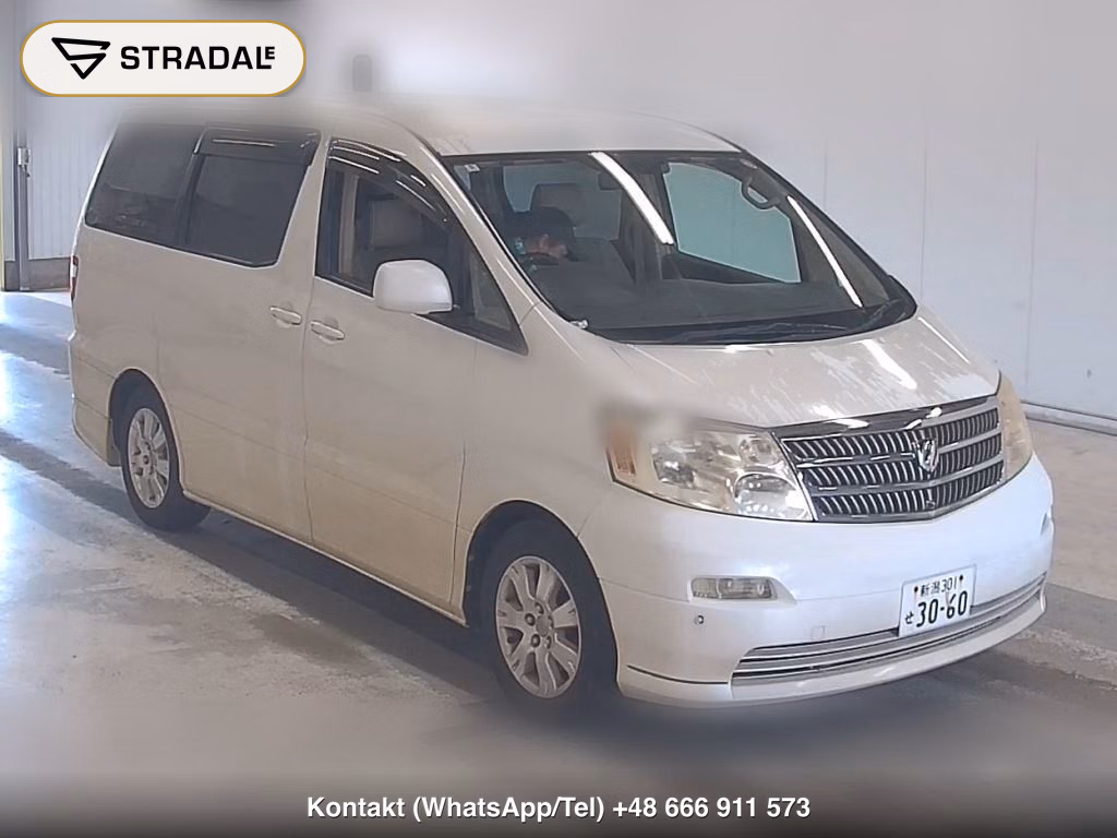 TOYOTA ALPHARD G AX TRESOR ALCANTARA VERSION 2004, aukcja z Japonii, zdjęcie 1