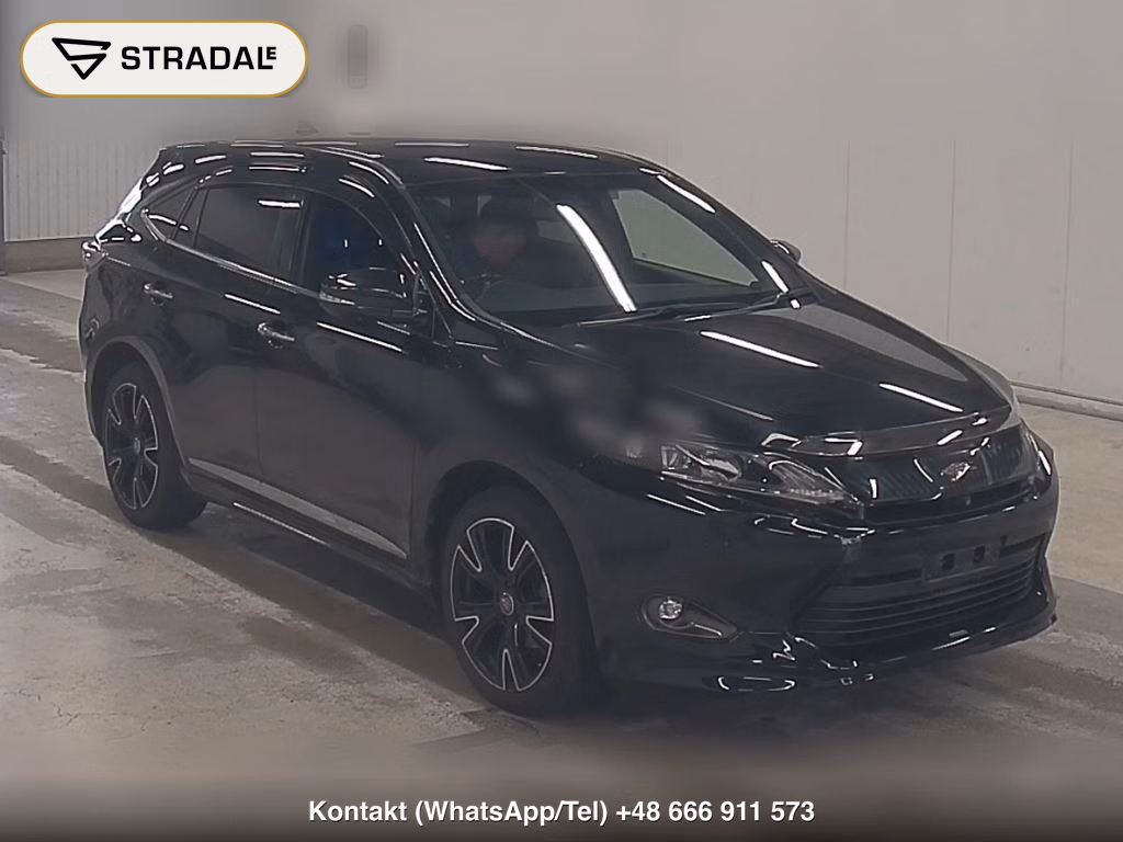TOYOTA HARRIER 4WD PREMIUM ADVANCED PACKAGE 2016, aukcja z Japonii, zdjęcie 1