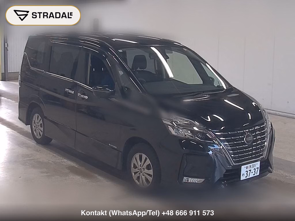 NISSAN SERENA 5D 4WD HIGHWAY STAR V 2019, aukcja z Japonii, zdjęcie 1