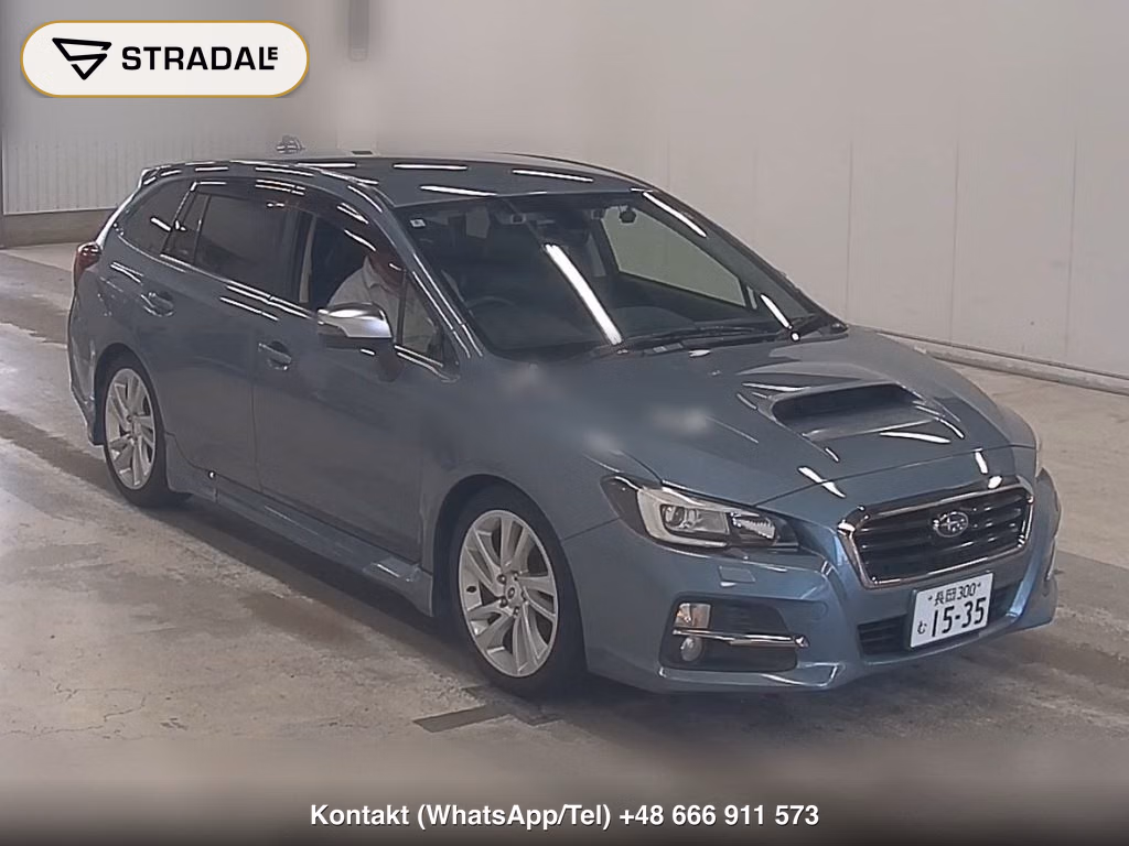 SUBARU LEVORG 4WD 1.6GT-S EYESIGHT 2016, aukcja z Japonii, zdjęcie 1