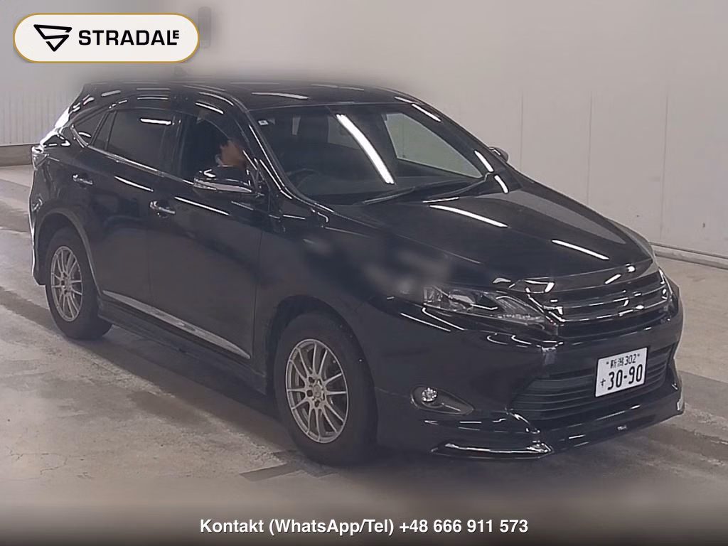 TOYOTA HARRIER 4WD ELEGANCE 2016, aukcja z Japonii, zdjęcie 1
