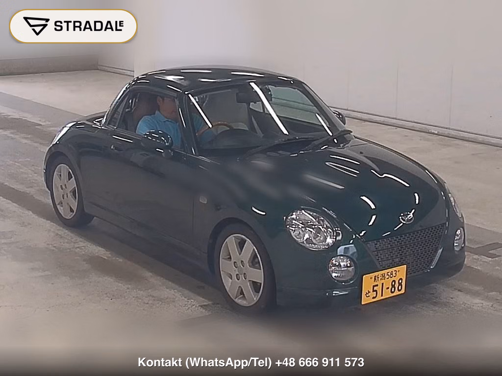 DAIHATSU COPEN OP TAN LEATHER EDITION 2009, aukcja z Japonii, zdjęcie 1