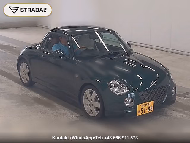 DAIHATSU COPEN OP TAN LEATHER EDITION 2009, samochód z aukcji Japonii