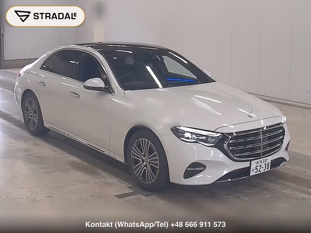 MERCEDES BENZ E-CLASS 4D E300 EXCLUSIVE ISG MODEL 2026, aukcja z Japonii, zdjęcie 1