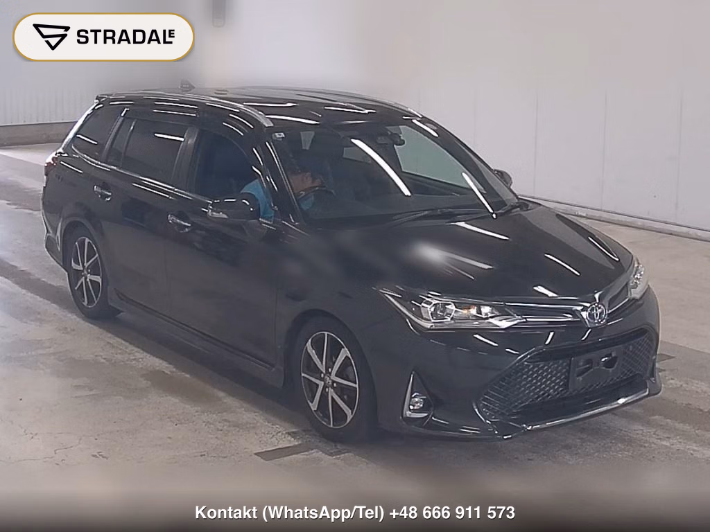 TOYOTA COROLLA FIELDER HYBRID G W×B 2018, aukcja z Japonii, zdjęcie 1