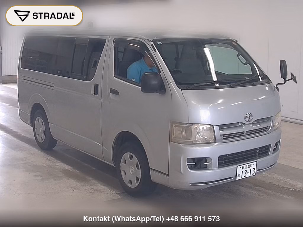 TOYOTA HIACE VAN 5D 4WD DX 2005, aukcja z Japonii, zdjęcie 1