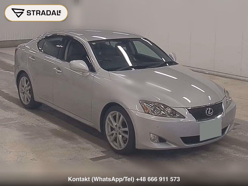 LEXUS IS 4D IS250 VERSION S 2007, aukcja z Japonii, zdjęcie 1
