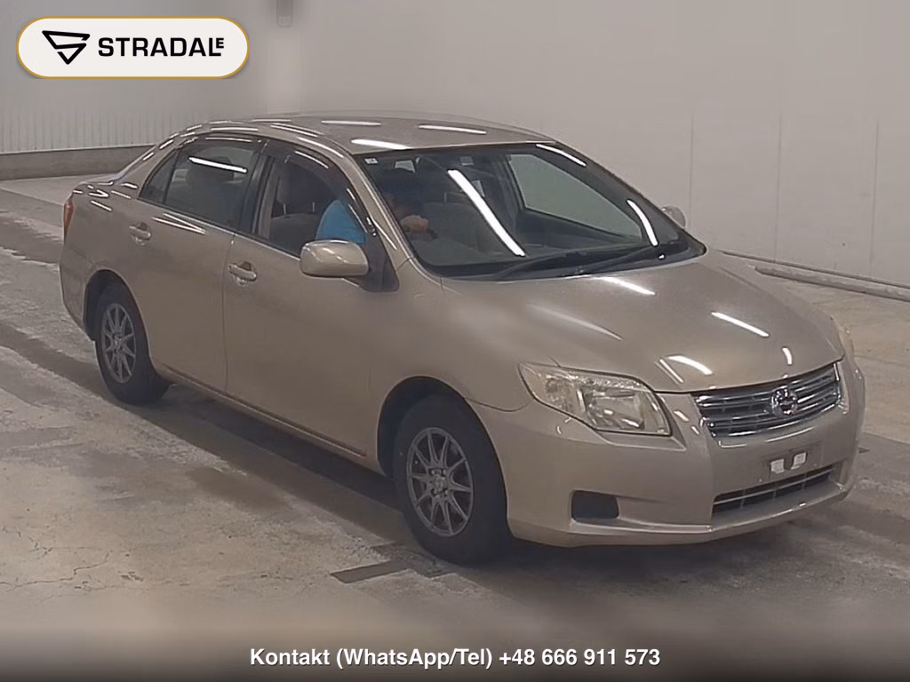 TOYOTA COROLLA AXIO X BUSINESS PACKAGE 2007, aukcja z Japonii, zdjęcie 1