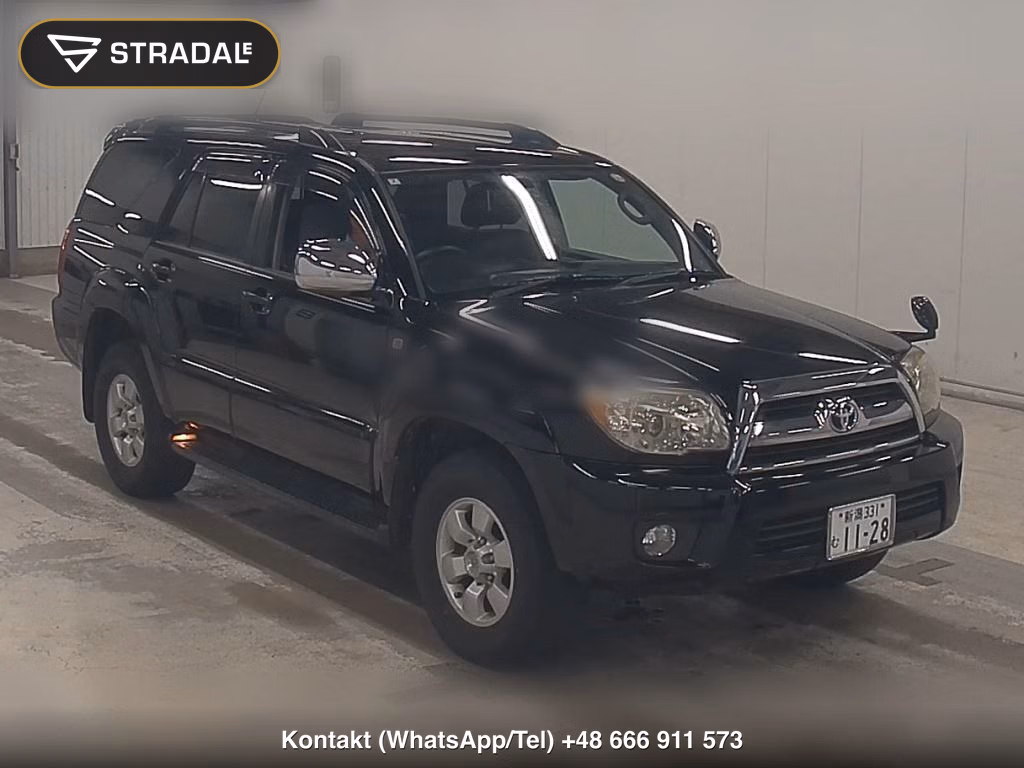 TOYOTA HILUX SURF 5D 4WD SSR-X LIMITED 2008, aukcja z Japonii, zdjęcie 1