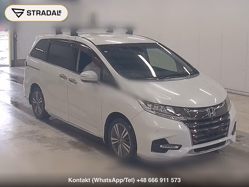 HONDA ODYSSEY 4WD ABSOLUTE・HONDA SENSING 2018, aukcja z Japonii, zdjęcie 1