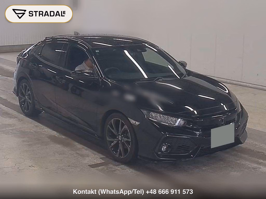 HONDA CIVIC 5D HATCHBACK 2019, aukcja z Japonii, zdjęcie 1