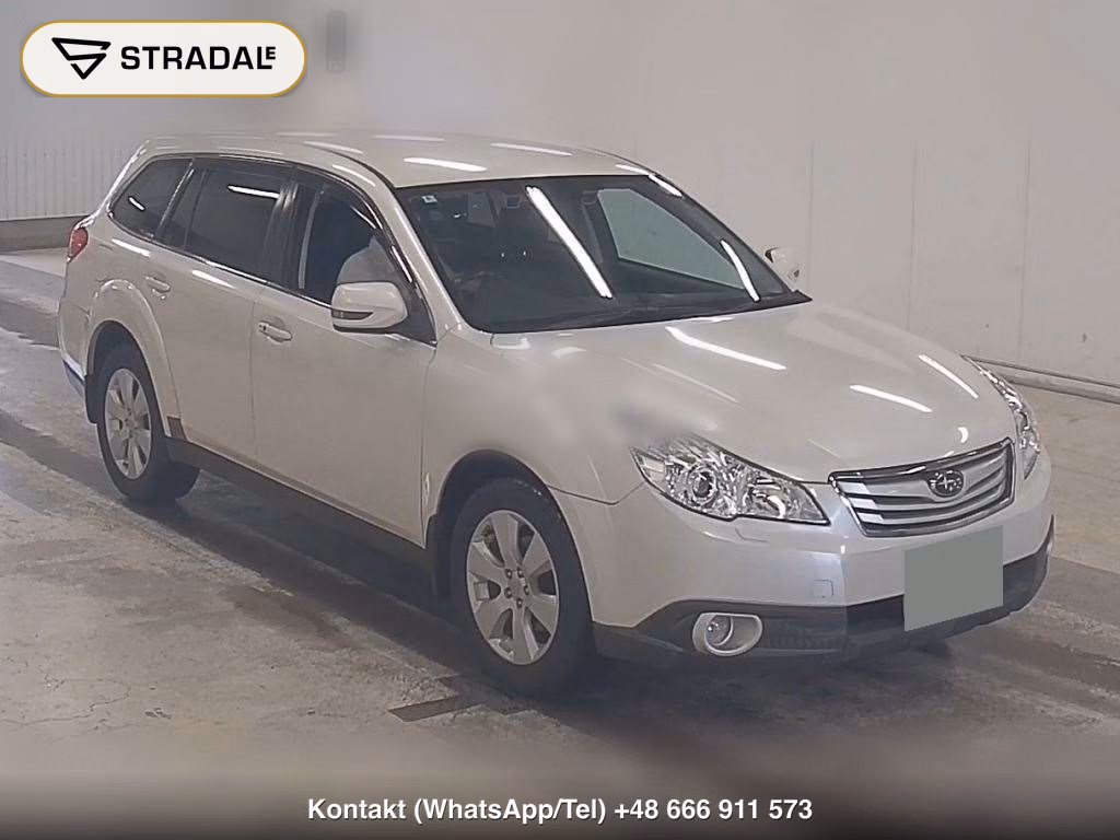 SUBARU OUTBACK 4WD 2.5I EYESIGHT 2010, aukcja z Japonii, zdjęcie 1