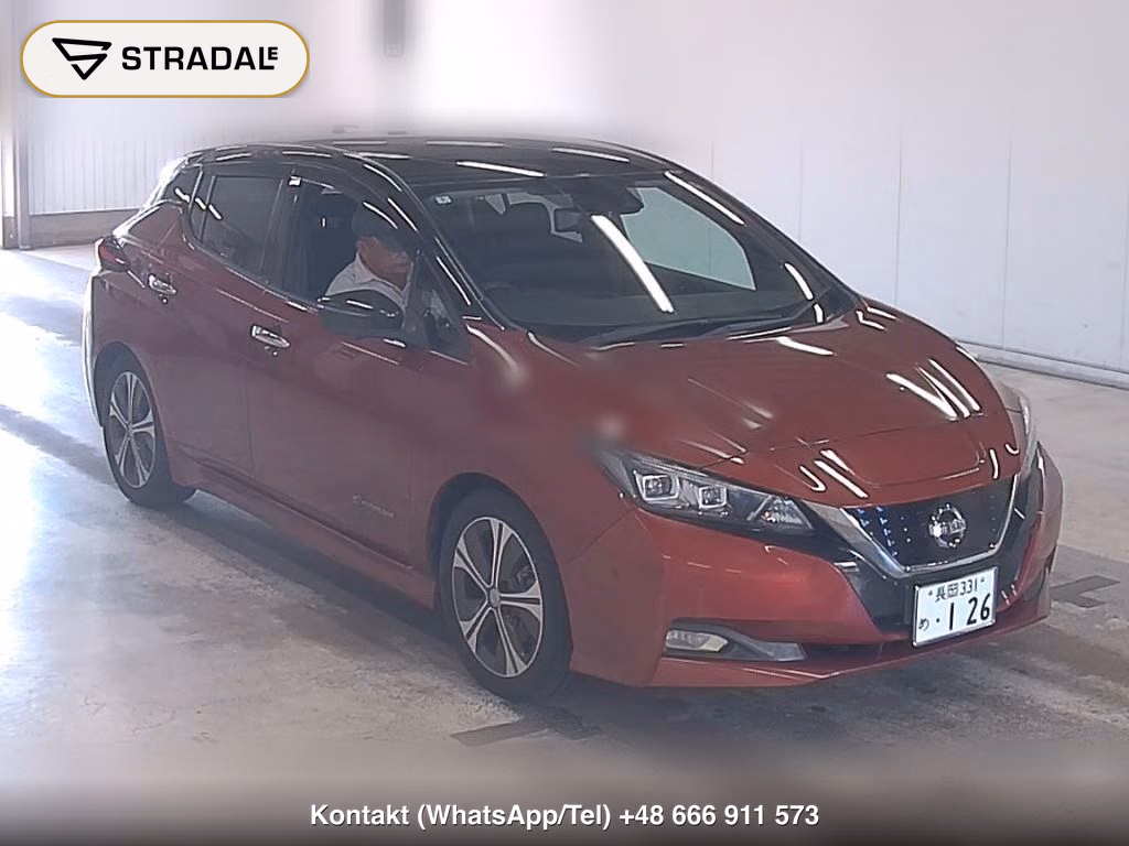 NISSAN LEAF G 2018, aukcja z Japonii, zdjęcie 1