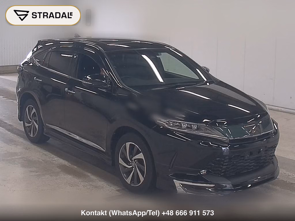 TOYOTA HARRIER 4WD PROGRESS METAL AND LEATHER PACKAGE 2017, aukcja z Japonii, zdjęcie 1