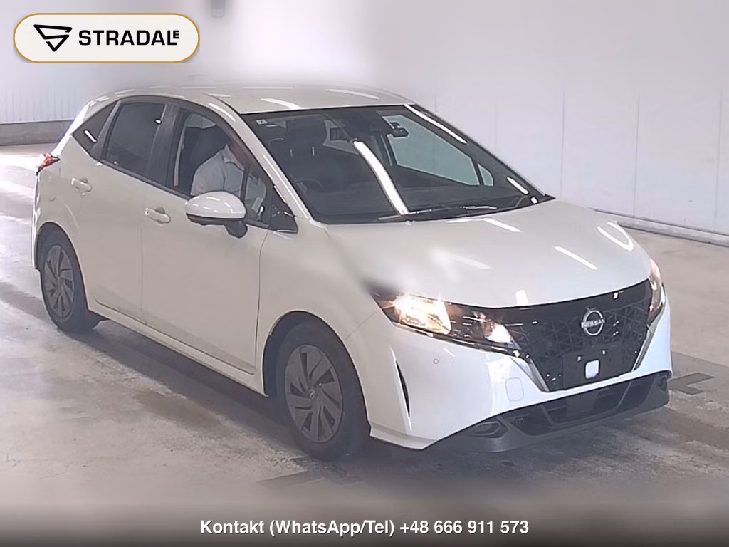 NISSAN NOTE 4WD S FOUR 2021, aukcja z Japonii, zdjęcie 1
