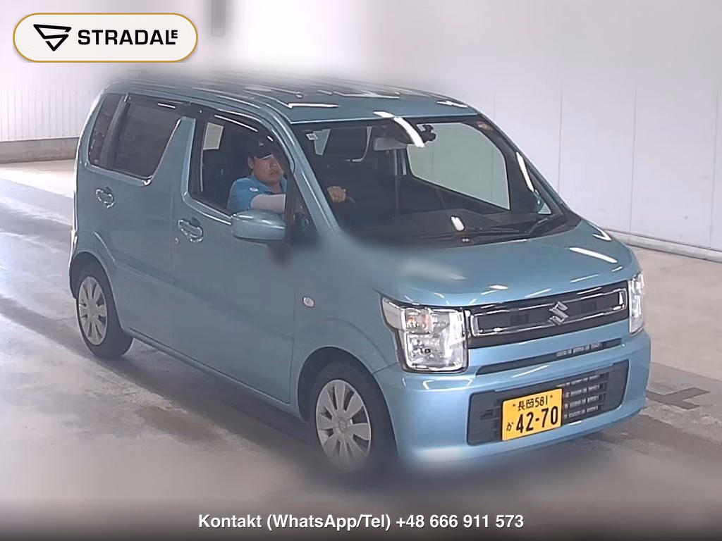 SUZUKI WAGON R 5D 4WD HYBRID FX 2020, aukcja z Japonii, zdjęcie 1