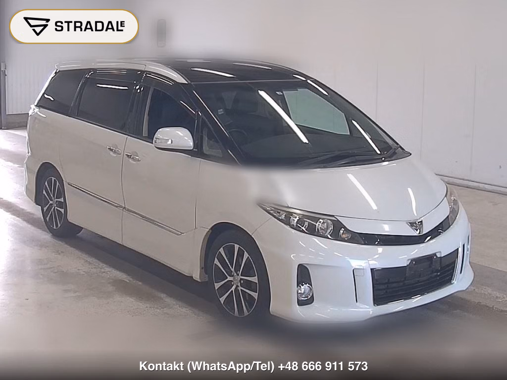 TOYOTA ESTIMA 5D AERAS PREMIUM EDITION 2015, aukcja z Japonii, zdjęcie 1