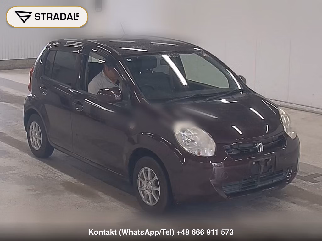 TOYOTA PASSO X KUTSUROGI 2012, aukcja z Japonii, zdjęcie 1