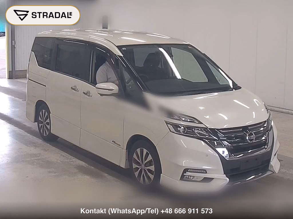 NISSAN SERENA 5D HIGHWAY STAR 2017, aukcja z Japonii, zdjęcie 1