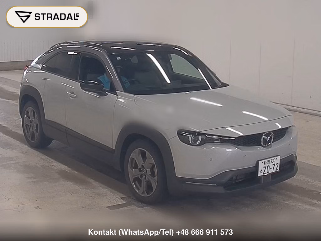 MAZDA MX-30 BASE GRADE 2020, aukcja z Japonii, zdjęcie 1