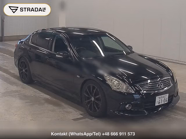 NISSAN SKYLINE 4D 250GT TYPE S 2010, samochód z aukcji Japonii