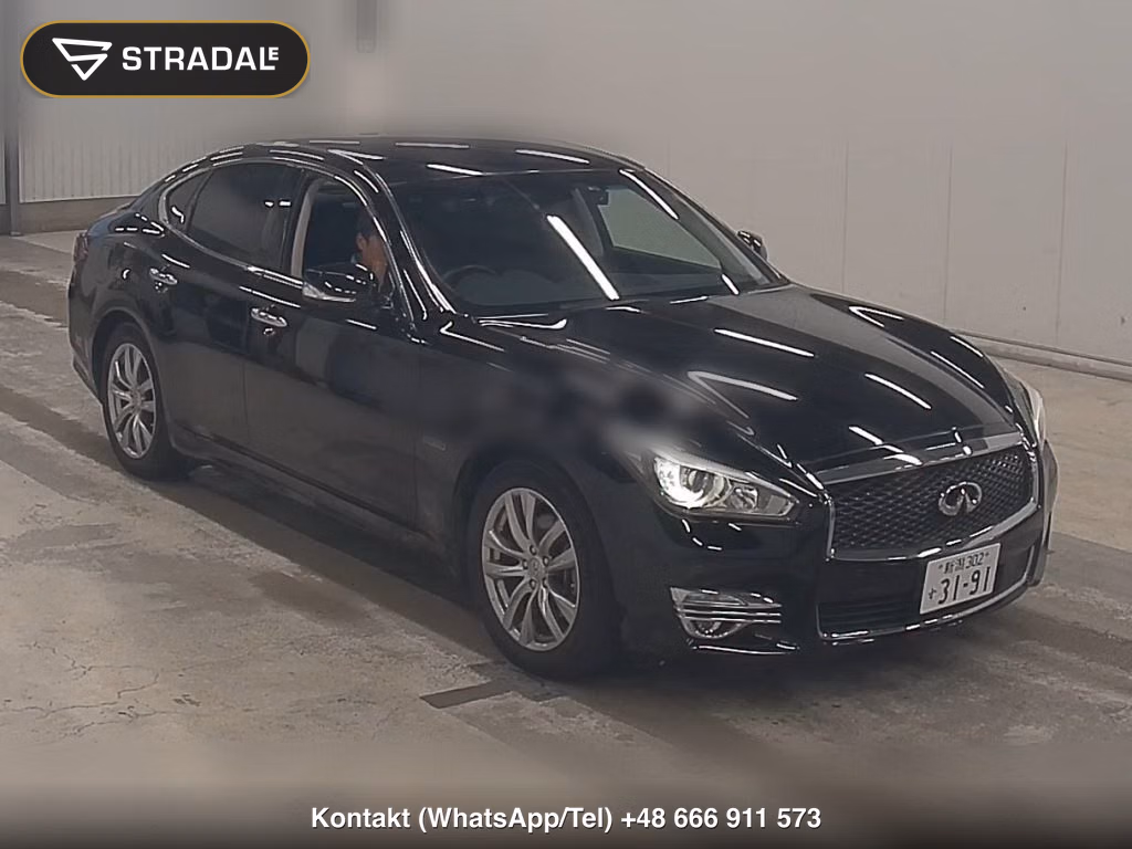 NISSAN FUGA HYBRID BASE GRADE 2016, aukcja z Japonii, zdjęcie 1