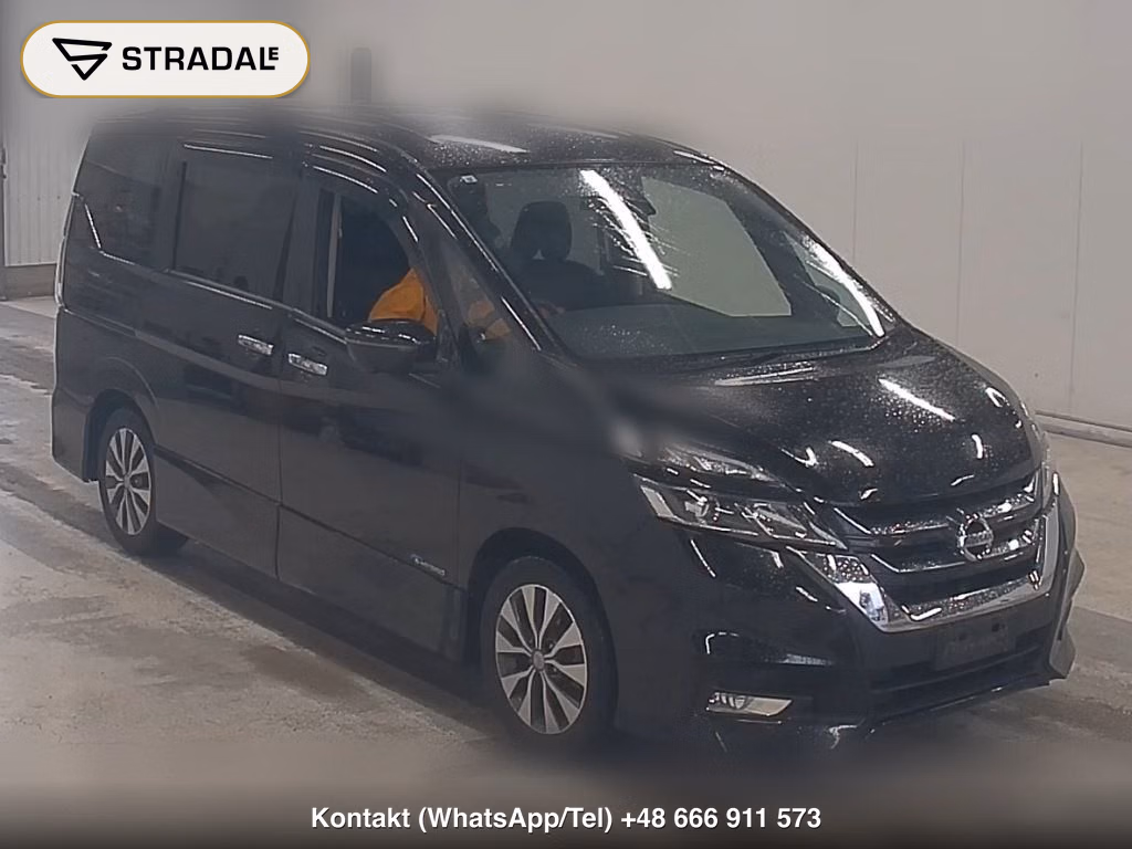 NISSAN SERENA 5D HIGHWAY STAR V SELECTION 2017, aukcja z Japonii, zdjęcie 1
