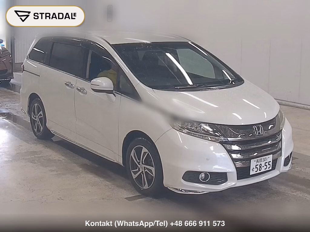 HONDA ODYSSEY 4WD ABSOLUTE・EX HONDA SENSING 2016, aukcja z Japonii, zdjęcie 1