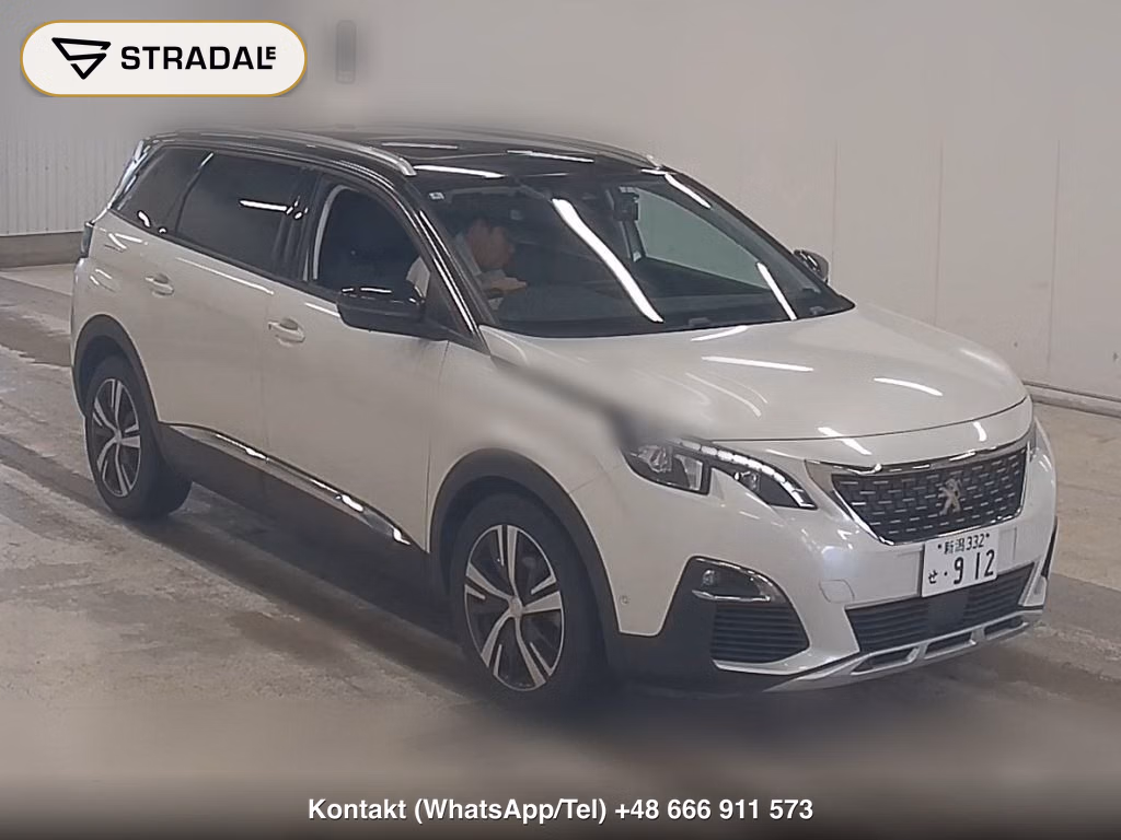 PEUGEOT 5008 ALLURE 2018, aukcja z Japonii, zdjęcie 1