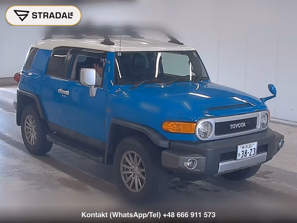 TOYOTA FJ CRUISER 4WD COLOR PACKAGE 2012, aukcja z Japonii, zdjęcie 1