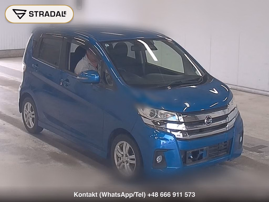 NISSAN DAYZ 4WD HIGHWAY STAR G TURBO 2017, aukcja z Japonii, zdjęcie 1