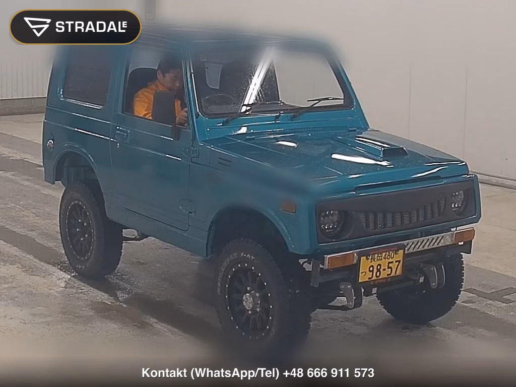 SUZUKI JIMNY 3D 4WD 1991, aukcja z Japonii, zdjęcie 1