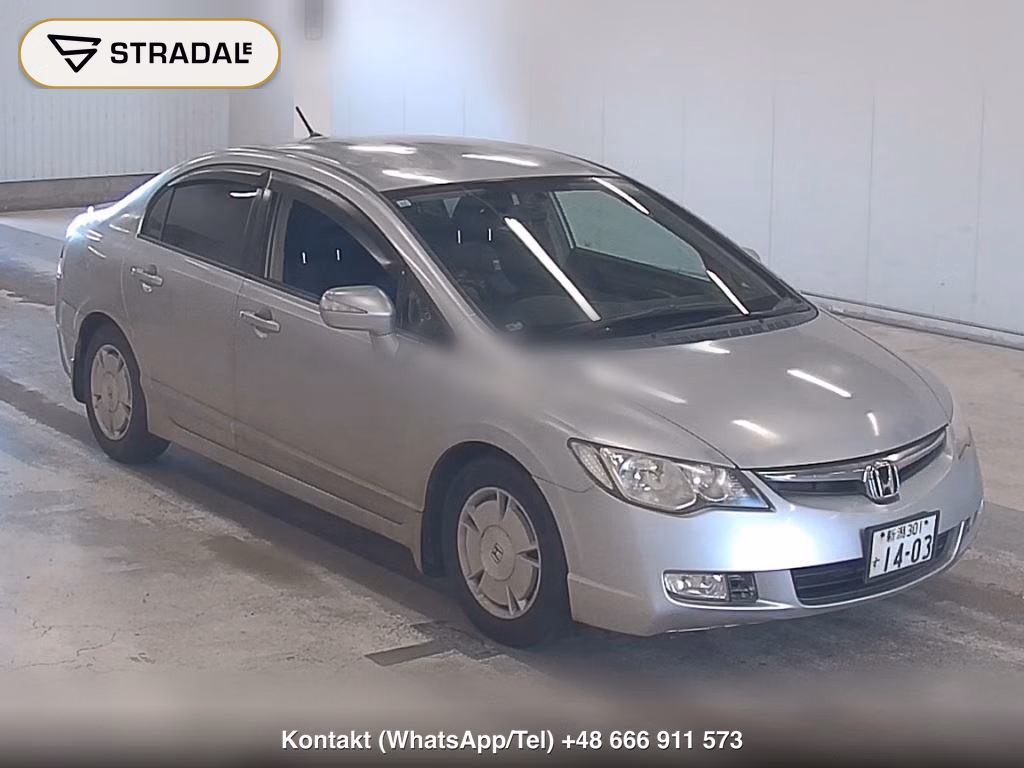 HONDA CIVIC HYBRID 4D MX 2007, aukcja z Japonii, zdjęcie 1
