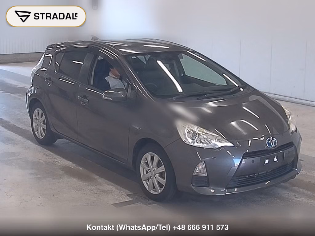 TOYOTA AQUA G BLACK SOFT LEATHER SELECTION 2014, aukcja z Japonii, zdjęcie 1