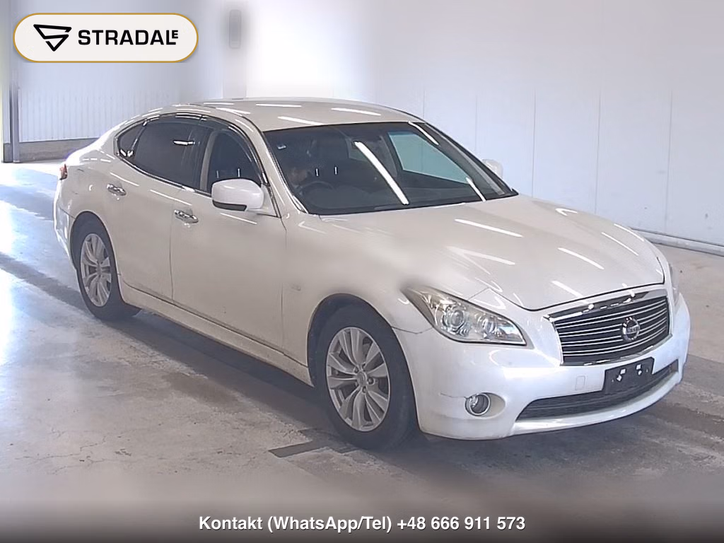NISSAN FUGA 250GT A PACKAGE 2012, aukcja z Japonii, zdjęcie 1