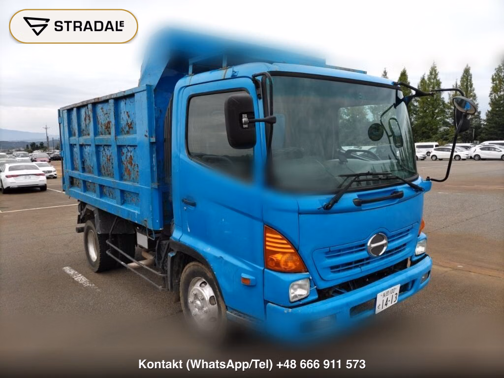 HINO HINO RANGER 2D DUMP 2005, aukcja z Japonii, zdjęcie 1