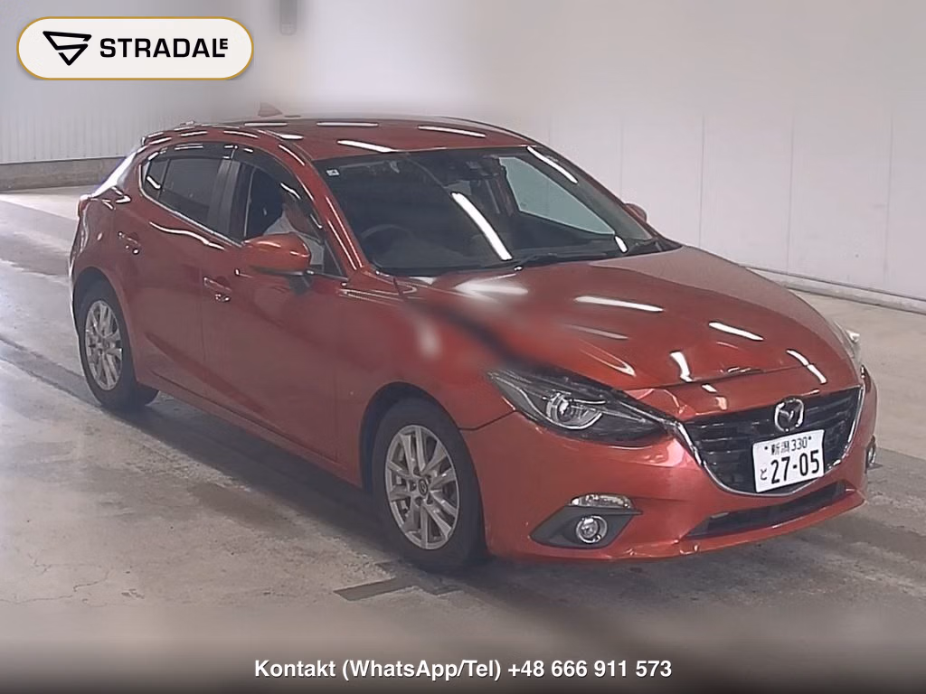 MAZDA AXELA SPORT 4WD 15S 2015, aukcja z Japonii, zdjęcie 1