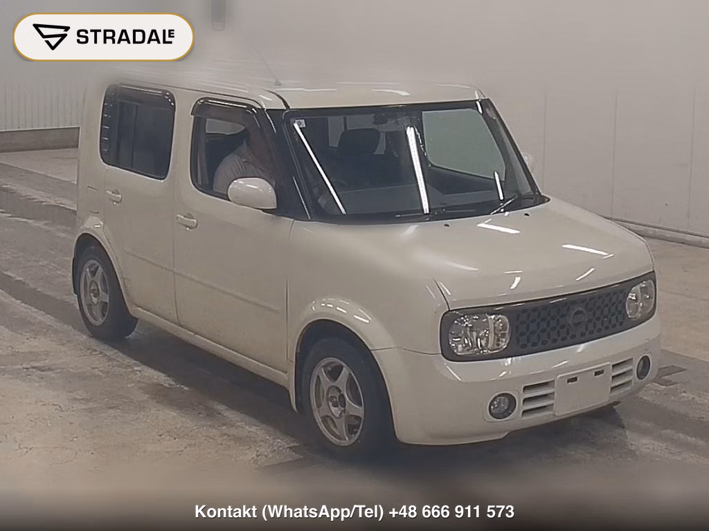 NISSAN CUBE 4WD 14S FOUR 2008, aukcja z Japonii, zdjęcie 1