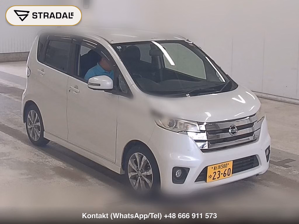 NISSAN DAYZ 4WD HIGHWAY STAR G TURBO 2014, aukcja z Japonii, zdjęcie 1