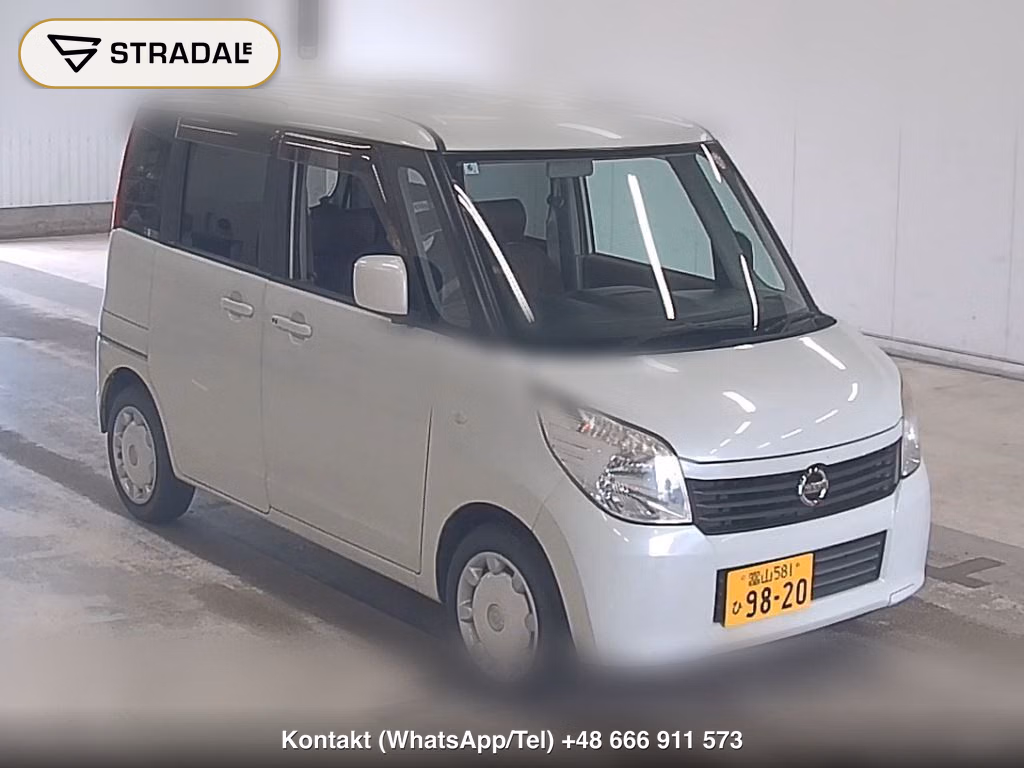 NISSAN ROOX 4WD E 2010, aukcja z Japonii, zdjęcie 1