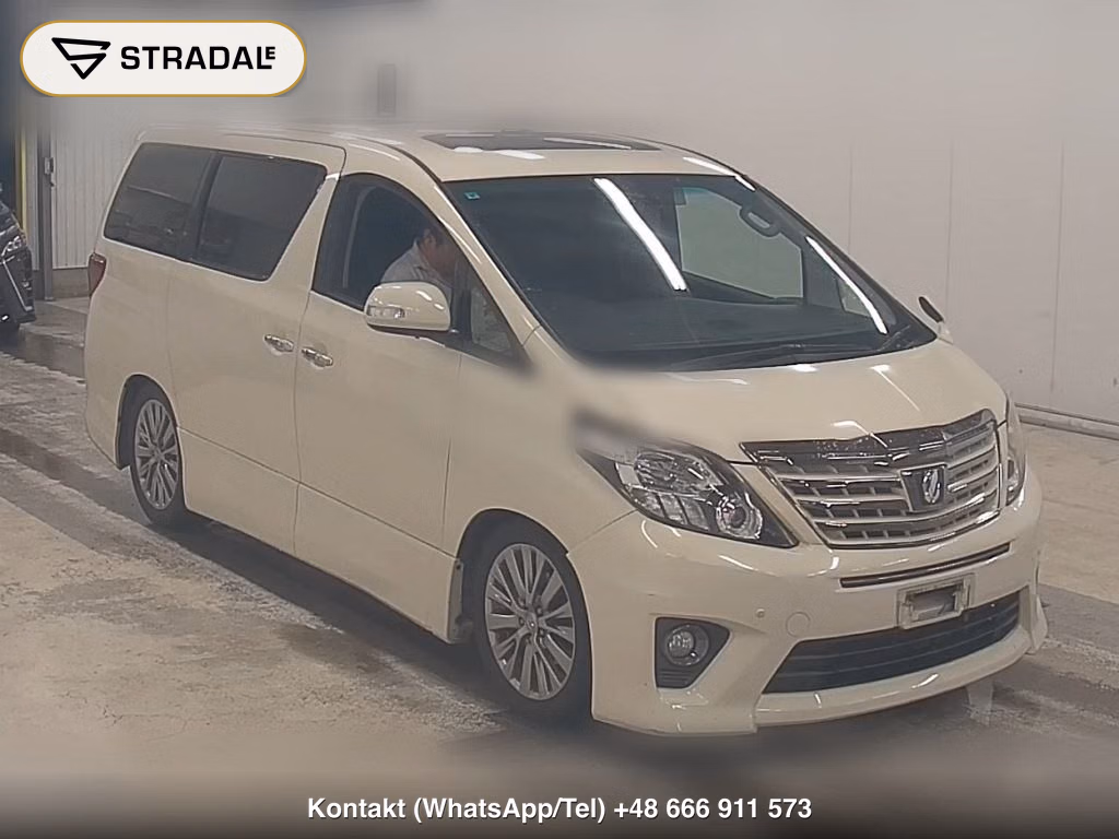 TOYOTA ALPHARD 240S TYPE GOLD 2013, aukcja z Japonii, zdjęcie 1