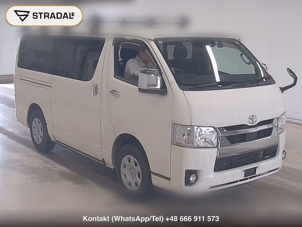 TOYOTA HIACE VAN 5D 4WD LONG SUPER GL 2021, aukcja z Japonii, zdjęcie 1