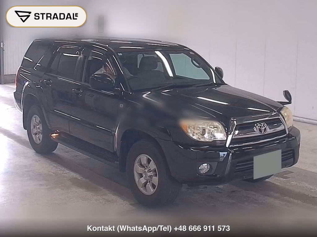TOYOTA HILUX SURF 5D 4WD SSR-X 2008, aukcja z Japonii, zdjęcie 1