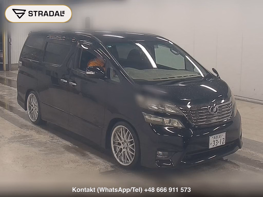 TOYOTA VELLFIRE 2.4Z PLATINUM SELECTION 2010, aukcja z Japonii, zdjęcie 1